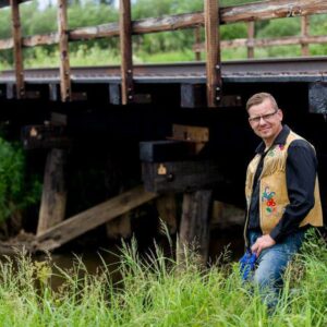 Indigenous entrepreneur Justin Bourque